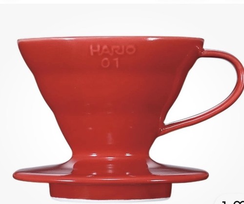 Hario v60 red ceramic - hario, coffee