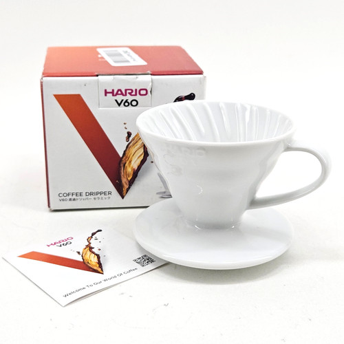 Hario v60 white ceramic coffee - hario,